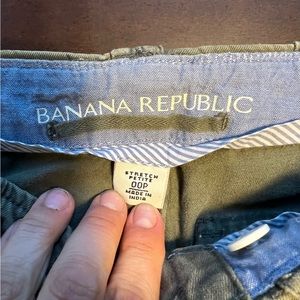00P Banana republic pants.  Lot 3 pair zippers buttons pockets like new.